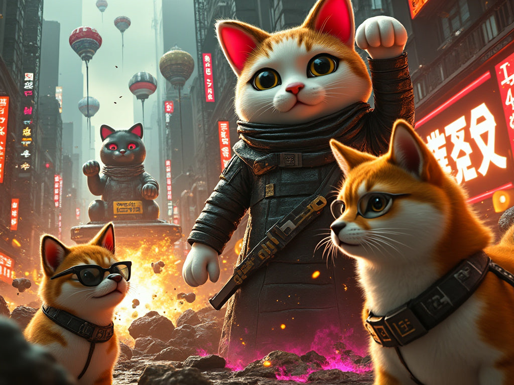 Maneki Neko A journey of a thousand steps...To capture  Kuro Neko cryptocurrency launch Stage 1 (Copy)